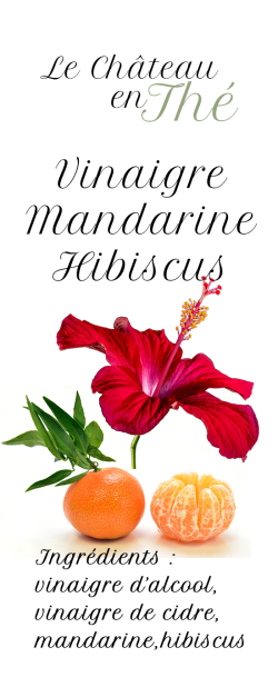 Mandarin vinegar hibiscus