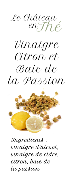 Lemon lemon vinegar and passion