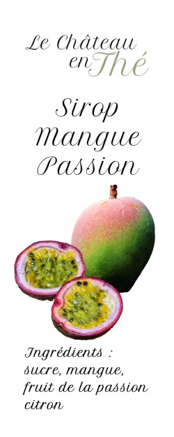Passion mango syrup