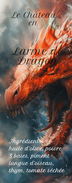 Dragon tear spicy oil