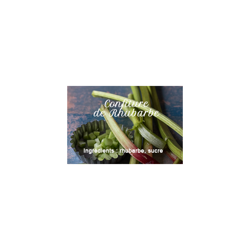 Rhubarb jam