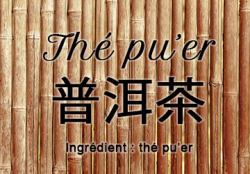 China Pu'er tea pancake