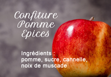 Confiture Pomme Epices