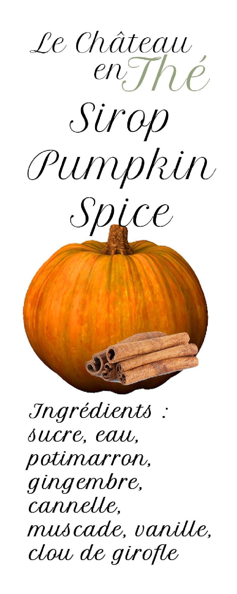 Pumpkin Spice Syrup