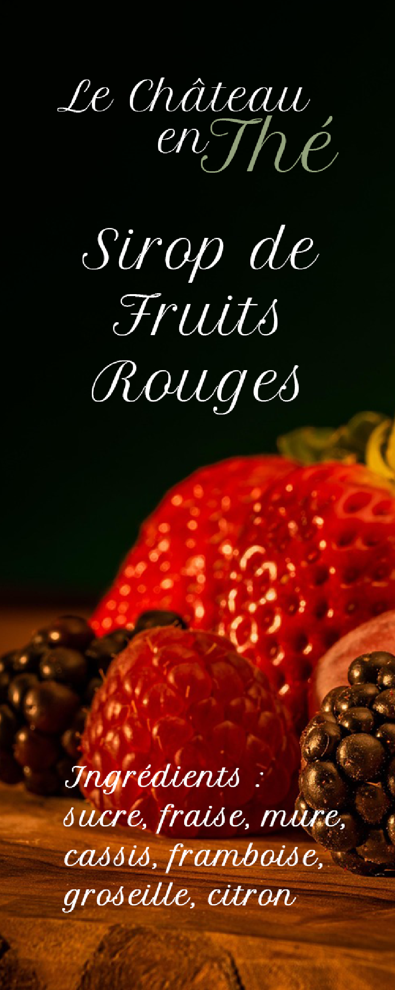 Sirop de Fruits Rouges
