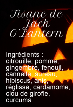 Tisane de Jack O'Lantern