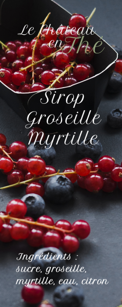 Sirop Groseille Myrtille