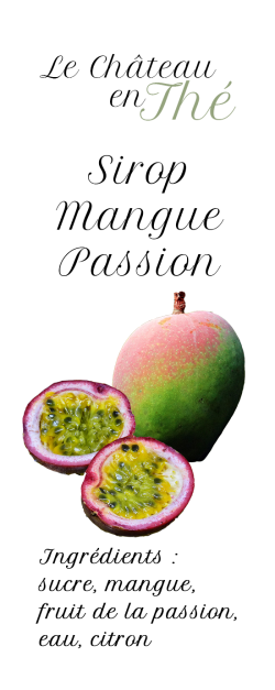 Jarabe de pasión de mango