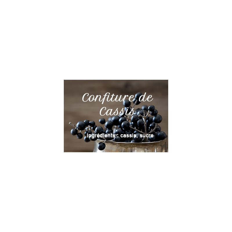 Confiture de Cassis