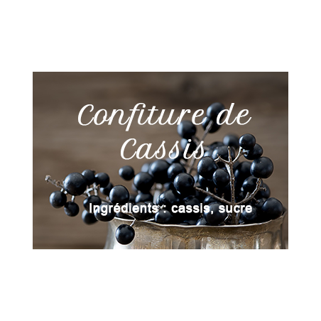 Confiture de Cassis