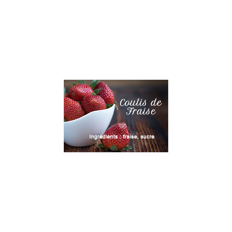 Coulis de Fraise