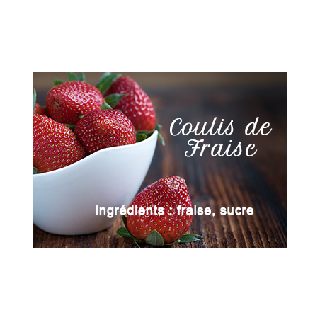 Coulis de Fraise