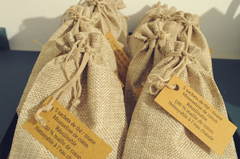 Sachets de thé réutilisable pour infusion et thés – Les jardins d'Aissa