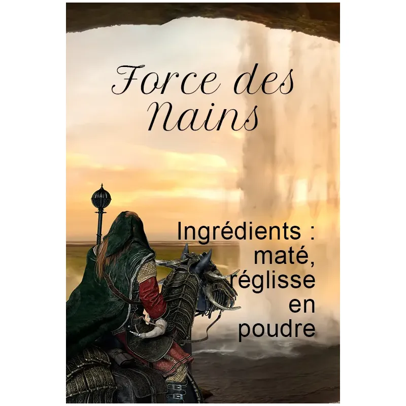 Maté à la réglisse