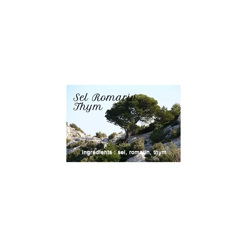 Rosemary salt and thyme
