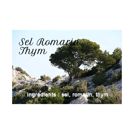 Rosemary salt and thyme