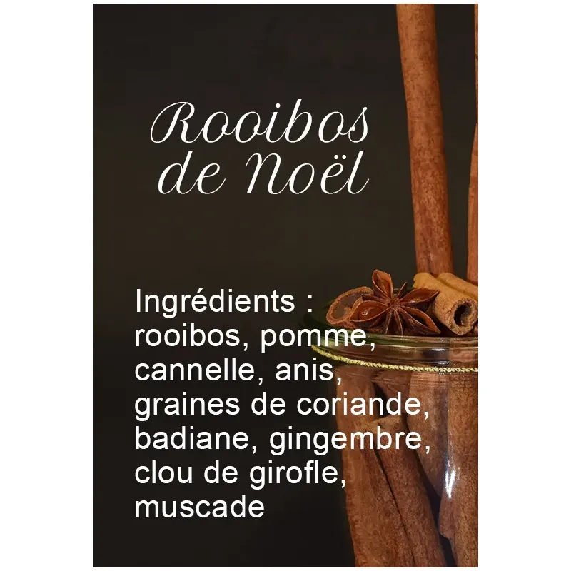 Infusión navideña de rooibos