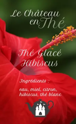 Hibiscus iced tea