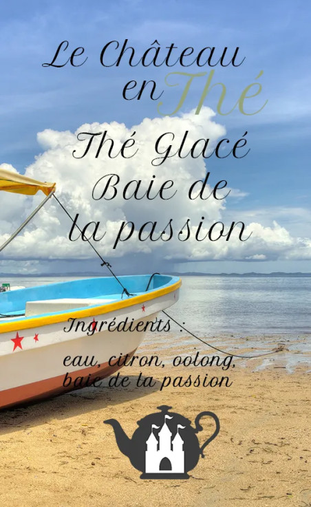 Thé glacé à la baie de la passion