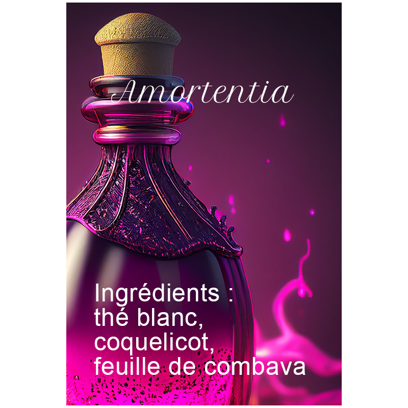 Té blanco de amapola combava