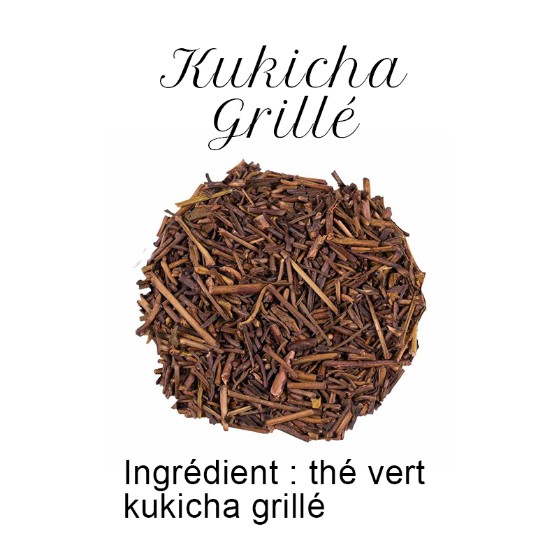 Té verde Kukicha tostado de Japón