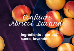 Confiture Abricot Lavande