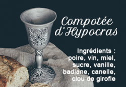 Compotée d'Hypocras