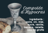 Compotée poire, vin, miel et épices