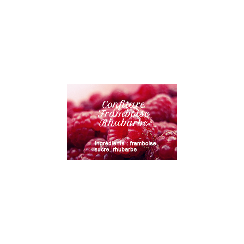 Raspberry Rhubarb Jam