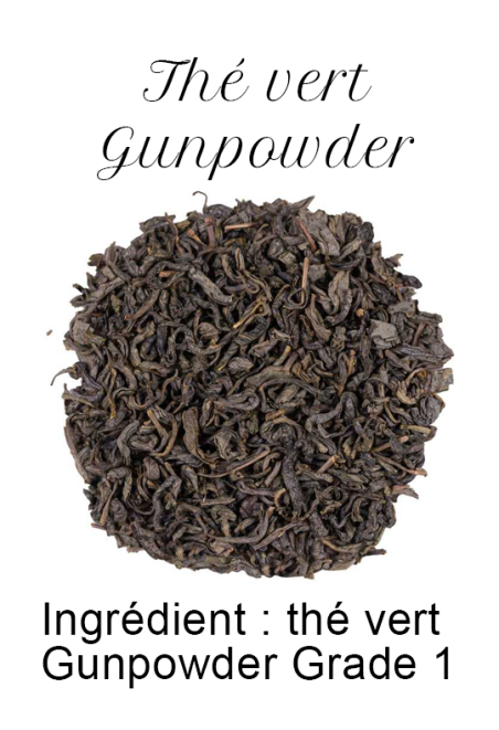 Thé vert Gunpowder Grade 1