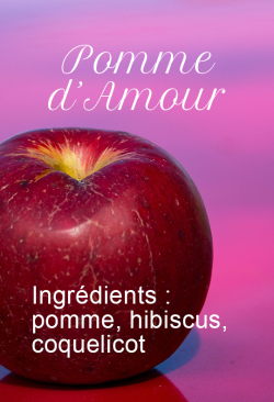 Tisane pomme hibiscus et...