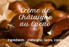 Cocoa chestnut cream
