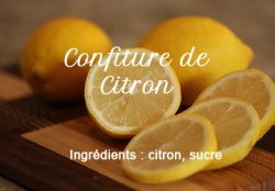 Lemon jam