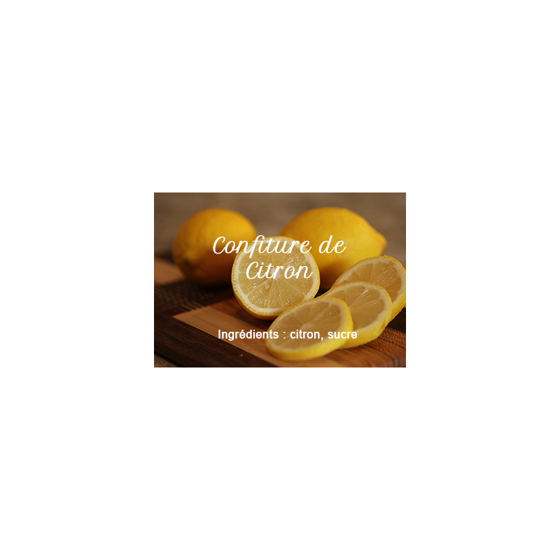 Confiture de Citron