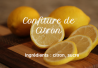 Lemon jam