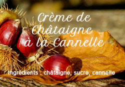 Cinnamon chestnut cream