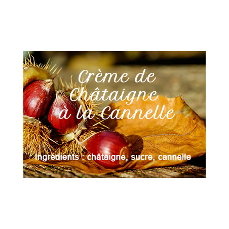Cinnamon chestnut cream