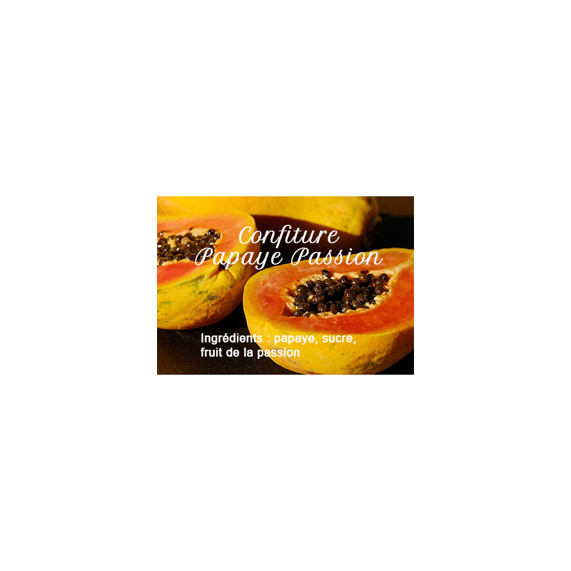 Papaya passion jam