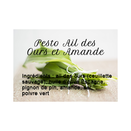Pesto Ail des Ours et Amande