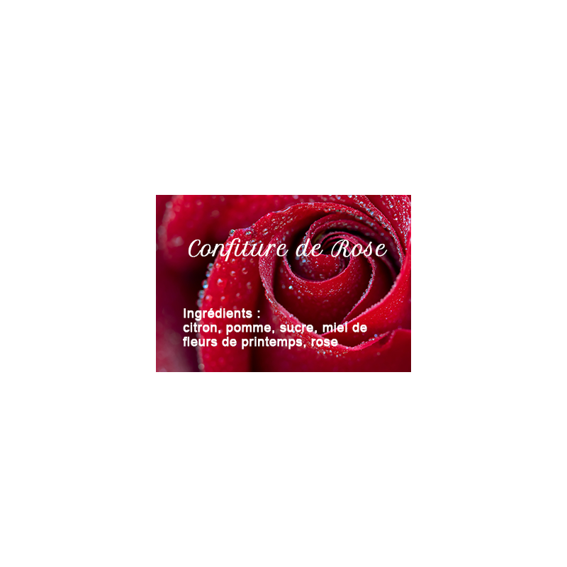 Mermelada de rosas