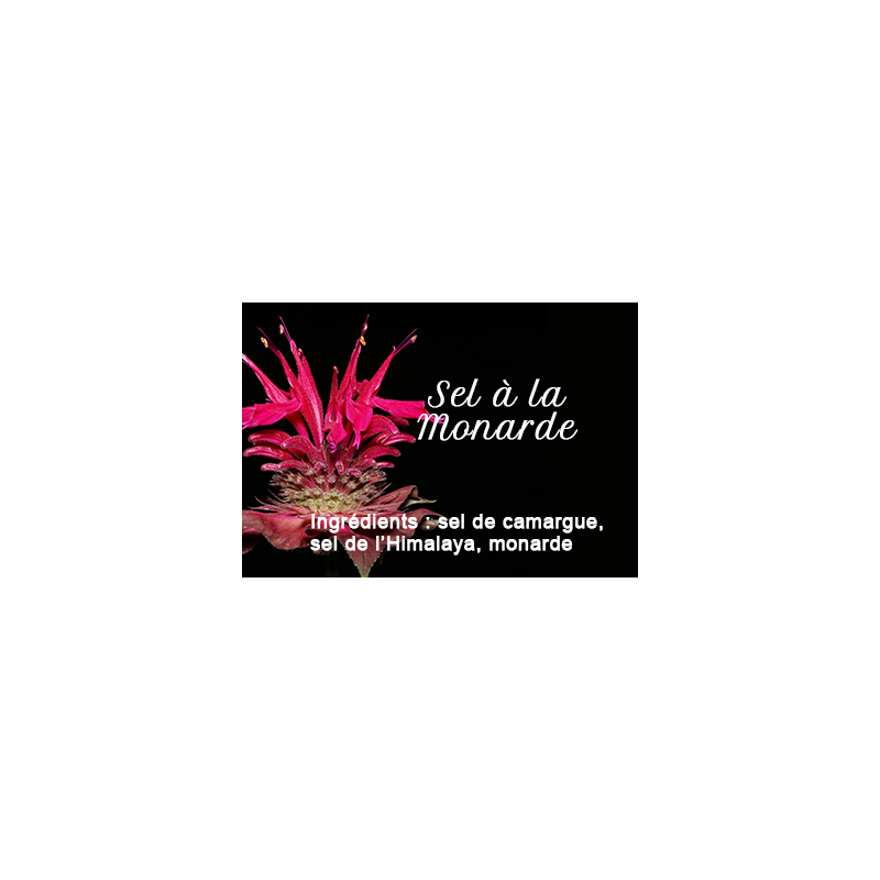 Sel de l'Himalaya à la monarde
