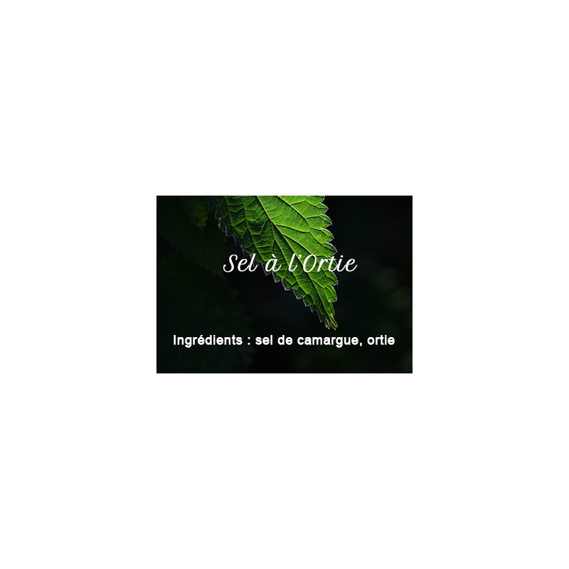 Salt with nettle