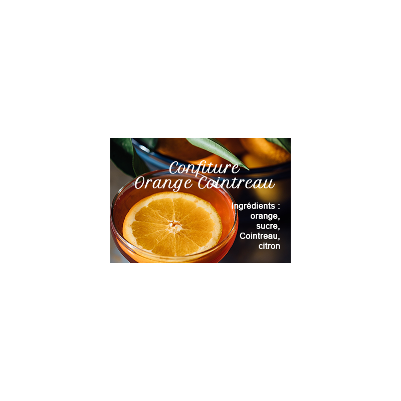 Orange Cointreau jam