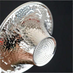 Decorated tea colander