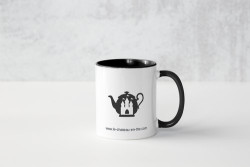 Cup the castle in tea