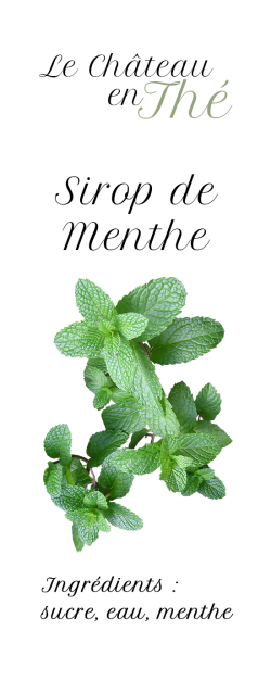 Mint syrup