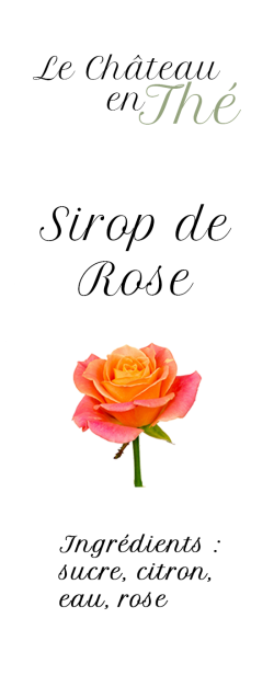 Rose syrup