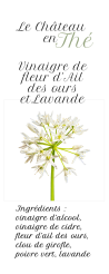 Bear flower vinegar and lavender