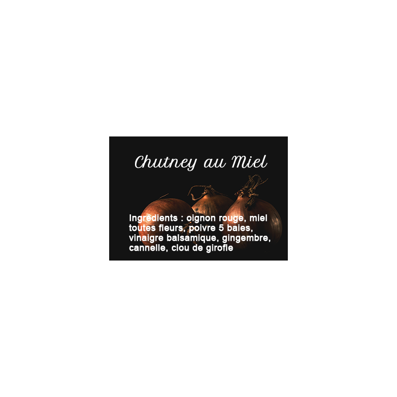 Chutney au Miel