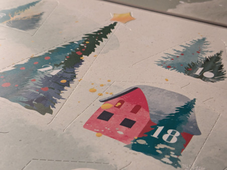 Calendrier de l'Avent artisanal thés et tisanes 2025